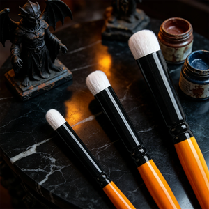 Nouvelle couleur, 6 pinceaux secs, cadeaux <span class=keywords><strong>pour</strong></span> artistes, pinceaux professionnels <span class=keywords><strong>pour</strong></span> détails, artisanat, modélisme, peinture de détails <span class=keywords><strong>pour</strong></span> miniatures, modèles, figurines - Product Image 5