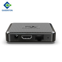 Boîtier TV Internet X98Q Android en plastique noir, prise en charge de plusieurs langues, boîtier STB DC 5V/2A
