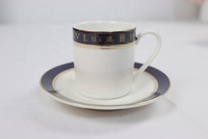 Wholesale Espresso Cup and Saucer <b>Set</b> Essence Coffee <b>Set</b> with <b>Gift</b> Box 6 Cups 6 Saucer Luxury Bone China with Logo Party Country - Product Image 4