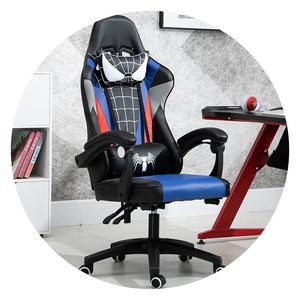 Fauteuil inclinable ergonomique en cuir PU personnalisé <span class=keywords><strong>Spider</strong></span> <span class=keywords><strong>Man</strong></span> pour jeux d'ordinateur Chaises de jeu de course Silla Gamer - Product Image 5