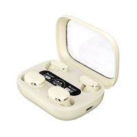 Écouteurs sans fil TWS haut de gamme, Bluetooth, intra-auriculaires, 4 écouteurs, affichage numérique, longue durée de vie de la batterie, suppression du bruit ENC, écouteurs pour couple