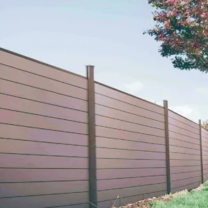 easy install top quality wpc wood fence, garden fancing ,avid wpc fence