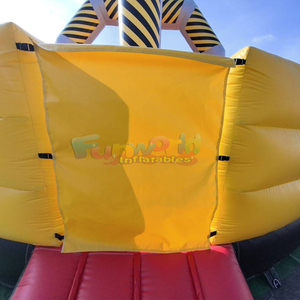 Jeux gonflables interactifs de jouteuse balle de démolition pour 4 personnes, pour événements en plein air - Product Image 5