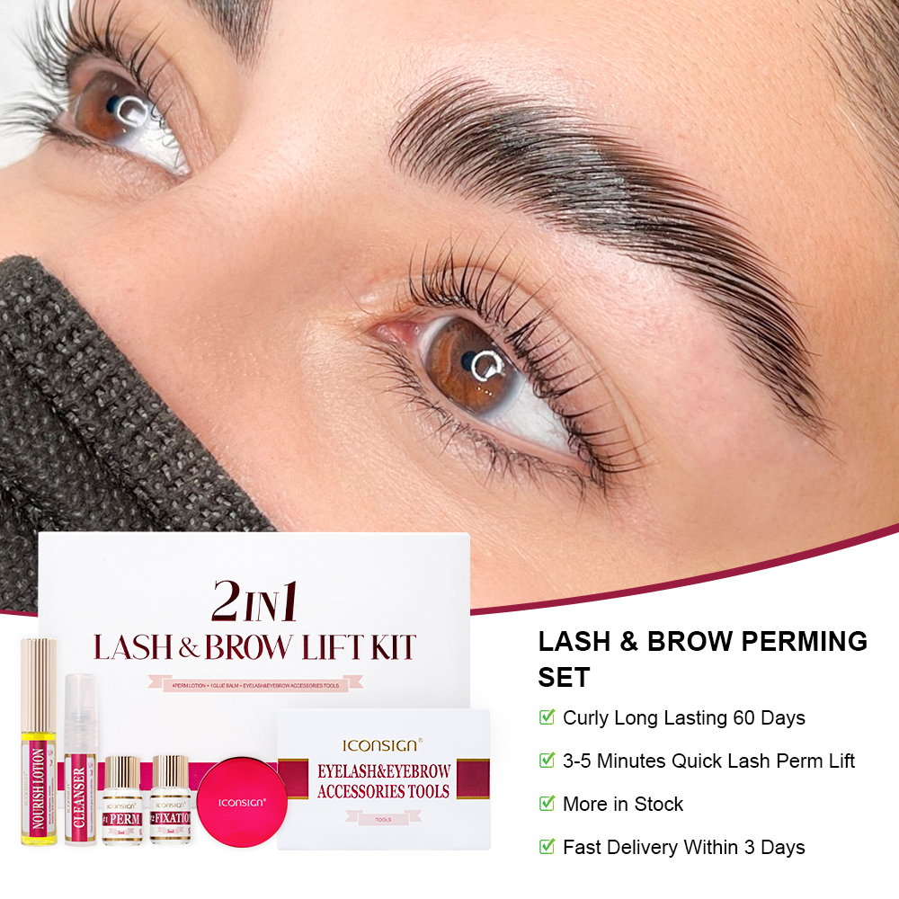 2 en 1 Lash &amp; Brow Lift Kit IKA-026