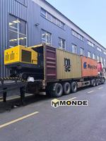 Trituradora de mandíbulas móvil con control remoto Monde Ornate OP30 OP50 para roca y hormigón con motor de CA, capacidad máx. de 60 t/h
