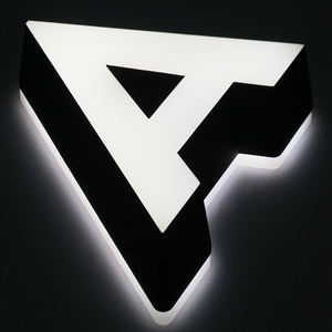 Letreros LED Retroiluminados Personalizados con Iluminación 3D Halo para Tiendas y Boutiques, con Fuente de Alimentación con Certificación UL para América del Norte BIZ - Product Image 1