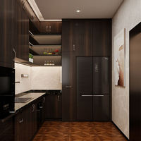 Armoires de cuisine de style italien de luxe sur mesure, armoires de cuisine de luxe de haute qualité, rangement en bois, armoires de cuisine design à vendre