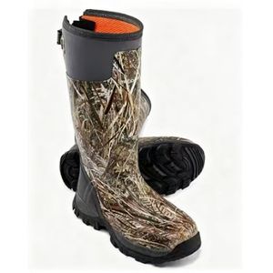 Bottes de chasse respirantes en néoprène et caoutchouc naturel DF SQ pour hommes, pour la randonnée en plein air en hiver et en automne, la pêche, bottes en caoutchouc - Product Image 2