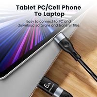 Adaptateur OTG USB-C Mâle vers USB-A Femelle en Gros, Charge Rapide PD 6A 120W USB 3.0 pour Téléphone, Ordinateur Portable et Ordinateur