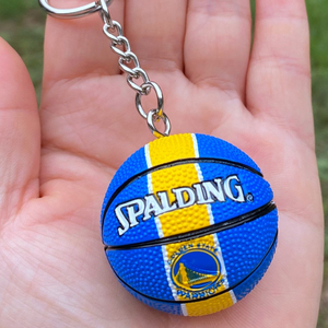Porte-clés Mini Équipe <span class=keywords><strong>de</strong></span> Basketball en Alliage <span class=keywords><strong>de</strong></span> Zinc et Caoutchouc PVC – Pendentif Warriors Bucks Clippers – Idéal pour Cadeau ou Décoration - Product Image 6