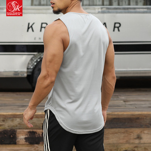 Canotta Sportiva Personalizzata SK per <span class=keywords><strong>Uomo</strong></span>, ad Asciugatura Rapida, Traspirante ed Elastica con Motivo 3D, Canotta Casual per Bodybuilding e Squadre Sportive - Product Image 1