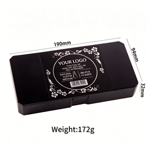 Juego <span class=keywords><strong>de</strong></span> <span class=keywords><strong>Uñas</strong></span> Postizas Ovaladas <span class=keywords><strong>de</strong></span> Alta Transparencia, Estilo Europeo y Americano, Puntas <span class=keywords><strong>de</strong></span> <span class=keywords><strong>Uñas</strong></span> <span class=keywords><strong>de</strong></span> <span class=keywords><strong>Gel</strong></span> X - Product Image 6