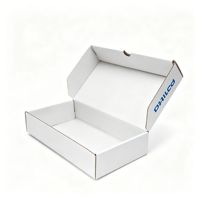 Caja de Regalo Plegable de Cartón Kraft para Envíos, Fabricada con Materiales Reciclados Ecológicos, Personalizable con Impresión, para Ropa, Zapatos, Envíos por Correo y Avión