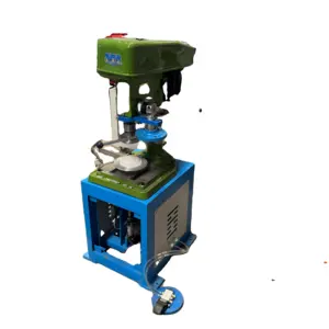 semi auto paper tube sealing machine.can seamer can sealing machine