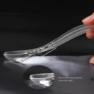 Outil d'enroulement de vinyle lame de bâton de sécurité couteau de papier peint en plastique lame de couteau d'enveloppe de sécurité