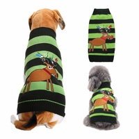 Vêtements de Noël pour chien et chat, pull chaud et doux pour l'hiver, pulls de fête pour chien pour Halloween, vêtements pour animaux de compagnie