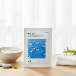 WONJIN EFFECT Calming Relief Mask Sheet 30g*14ea High Quality Facial Masks - Product Image 3