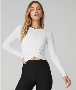 Conjunto de Tops Cortos de Yoga Elásticos y Transpirables de Alta Calidad para Mujer, Ropa Deportiva Personalizable - Product Image 2
