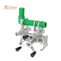 Machine de soudage portable pour matériaux PPR, PVDF, PPB avec JIG de fusion par emmanchement 20-63 mm et personnalisation OEM