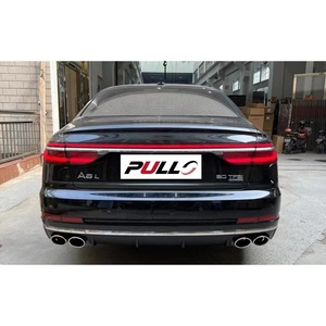 กั<span class=keywords><strong>น</strong></span>ชน PP สำหรับรถ Audi A8 D5 2019-2022ชุดตัวถังรถรุ่<span class=keywords><strong>น</strong></span> S8พร้อมตะแกรงท่อท้ายตัวรถ - Product Image 4