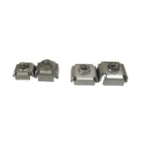 Écrous carrés soudés à filetage interne en tôle épaissie, inserts à filetage métrique, acier Q235 de qualité A pour tôles - Product Image 4