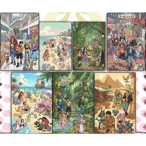 Juego de Mesa PY POKE&ONE PIECED, Caja Ciega Limitada, Tarjeta Pokémon, Personaje Pikachu, Navidad, Niños, POKE, Rayquaza, ArtBoard, Cómic - Product Image 6