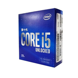 ของแท้ 100% () I5 10400F กล่อง (Intel) I5-10600KF คอร์ซีพียู โปรเซสเซอร์ (Intel) รุ่นที่สิบ Cpui5 10400f/10500/10600kf B460m M - Product Image 1
