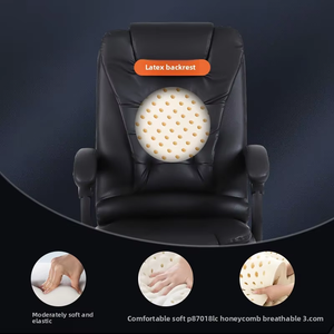 Prix d'usine bon marché chaise de <span class=keywords><strong>bureau</strong></span> à dossier haut réglable en cuir PU chaise de travail de <span class=keywords><strong>bureau</strong></span> ergonomique avec roues - Product Image 5