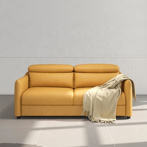 Divani <span class=keywords><strong>letto</strong></span> turchi popolari I forma divano <span class=keywords><strong>letto</strong></span> a tre posti di colore giallo - Product Image 2