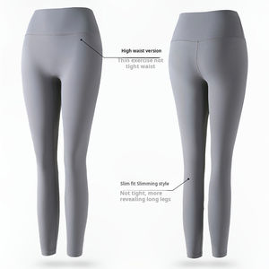 Stocks taille haute <span class=keywords><strong>miel</strong></span> pêche hanche nue pas d'embarras ligne pantalons de yoga respirant leggings évacuant la sueur - Product Image 6