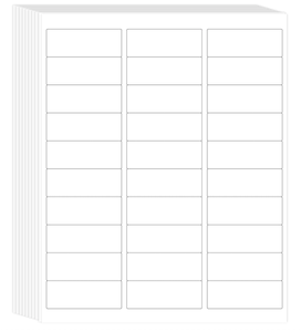 BPA-Free Matte Adhesive Labels Compatible with <b>Laser</b> & Inkjet <b>Printers</b> for Shipping - Product Image 1