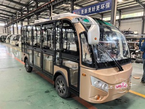 Autobús Eléctrico Turístico HT L7e con Certificación EEC para 8-11 Pasajeros |   Vehículo de Transporte con Batería de Litio de 72V y Color Personalizado para Hoteles y Resorts - Product Image 5