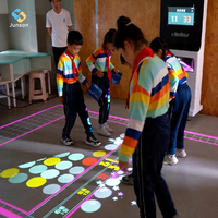 Projecteur de sol interactif tout-en-un mobile à écran tactile pour gymnase, projection au sol, système de jeu sportif AR