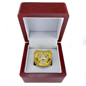 Vente chaude Fan Personnalisé <span class=keywords><strong>1997</strong></span> <span class=keywords><strong>Bulls</strong></span> Basketball Championnat Anneau Haute Qualité Alliage Or Bijoux Vous Anneau Pour Hommes - Product Image 5