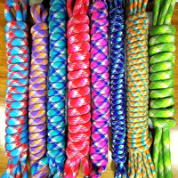 Cordon en nylon coloré de 4 mm, cordon paracorde à 7 brins pour tente d'extérieur, bracelet DIY
