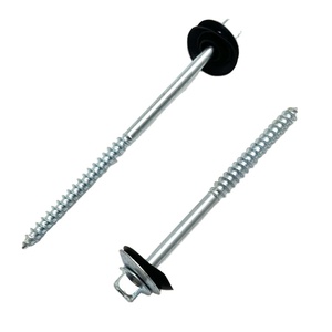 Thép không gỉ 5/16 kim loại lợp <span class=keywords><strong>Hex</strong></span> mặt bích đầu tự khoan vít với máy giặt cao su - Product Image 5