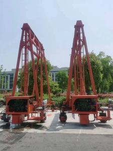 Baru 20 kaki 40 kaki wadah gudang portabel Crane Gantry 50-100 Ton Motor angkat roda gigi mesin Gearbox PLC <span class=keywords><strong>Hoist</strong></span> - Product Image 4