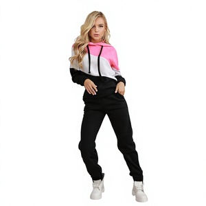 Nouvelle Arrivée Colfax Sports Wears Survêtement Sportif Léger à Capuche pour Femme, Manches Longues, Coton, Décontracté, avec Poches Latérales - Product Image 1