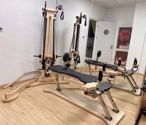 Equipo de Gimnasio para Yoga y Fitness en Casa, Unidad Combinada de Torre Reformer de Madera - BP-215 Reformer BP - Product Image 2