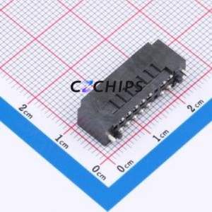 MEC2-08-01-L-DV-WT-K-TR Gold Finger Connector SMD,P=2mm Connector 2mm 16P Vertical Mount Copper Beryllium - Product Image 2