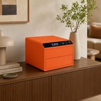 Coffre-fort biométrique Safewell à haute sécurité avec lecteur d'empreintes digitales, serrure numérique, coffre-fort pour bijoux, pour la maison, le bureau, usage personnel