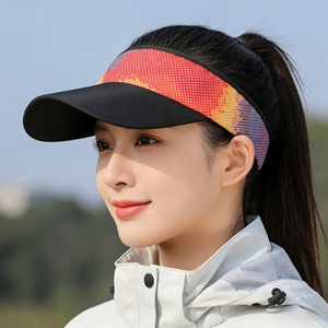Summer Open-top Digital Printing High-quality Quick-drying Adjustable Sun <strong>Hat</strong> Unisex Running Marathon Sports <strong>Hat</strong> for <strong>Women</strong> - Product Image 4