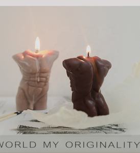 Vela personalizada feminina nua, forma de corpo curvy vela massagem corporal óleo - Product Image 2