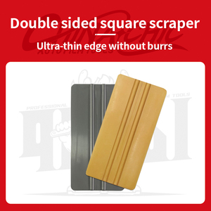 Qili Auto Film Essuie-<span class=keywords><strong>glace</strong></span> avec bord en feutre Vinyle Gris Couleur PP Grattoir à <span class=keywords><strong>glace</strong></span> en plastique pour usage quotidien Grattoir en vinyle Raclette en <span class=keywords><strong>caoutchouc</strong></span> Voiture Vinyle Wrap Grattoir à eau - Product Image 5