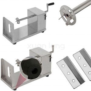 Hot Bán Của Nhãn Hiệu Khoai Tây Slicer Xoắn Ốc Twister Cắt Vòng Khoai Tây Chiên Máy Làm - Product Image 6
