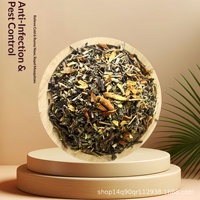 Kantong Kosong Sachet Obat Tradisional Cina Isi Aroma Wormwood Pengusir Nyamuk Bunga Kering Modern