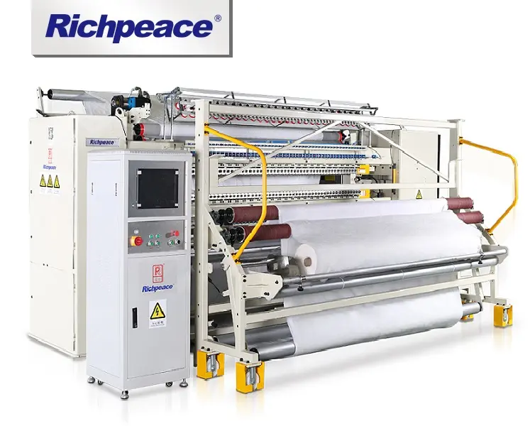 Richpeace Komputerisasi Multi-jarum Quilting Mesin Bordir untuk Selimut