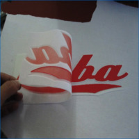 Logo 3D floqué personnalisé pour vêtements, transfert thermique à repasser sur t-shirt et autres vêtements, impression floquée personnalisée, impression par transfert thermique