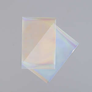 Fundas para tarjetas personalizadas para MTG Yugioh TCG Trading Game Clear Matte Holographic Penny Protector a granel al por mayor - Product Image 2