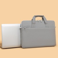 Maletín para Portátil Oxford de 15.6 Pulgadas, Resistente al Agua, a Prueba de Golpes, de Gran Capacidad, para Viajes de Negocios, Bolsa de Hombro para Computadora para Hombre